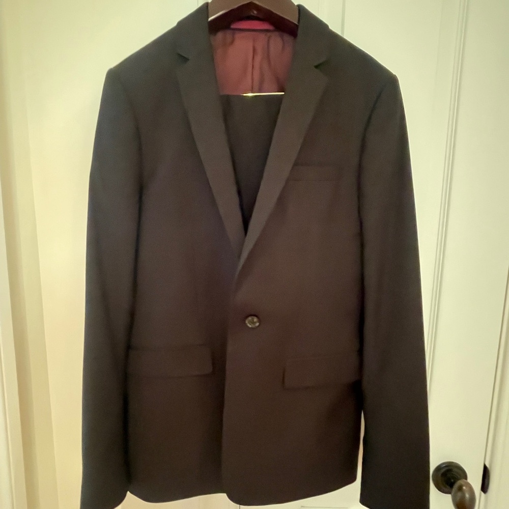 Topman Black Suit 38R